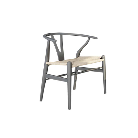 Grey Wood Dining Chair