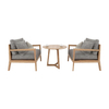 Wood and Fabric Chair