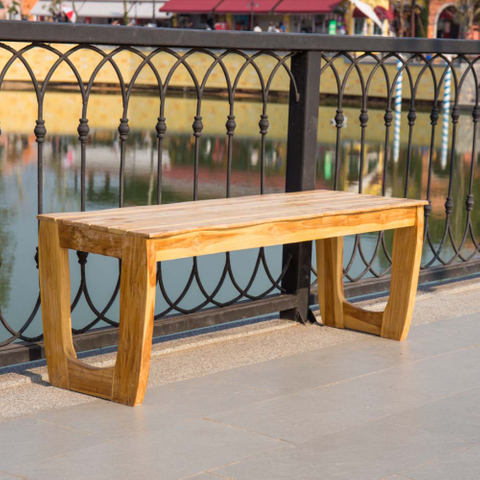 Outdoor Wood Bench