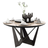 Wood Round Dining Table