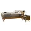 Natural Wood Bed