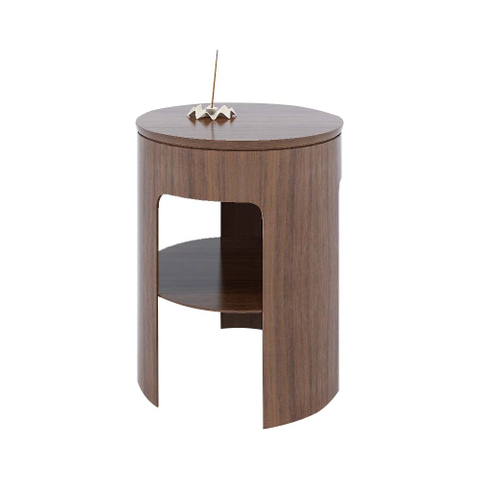 Wood End Table