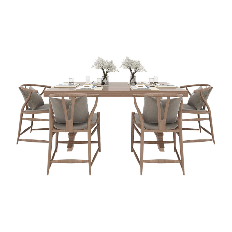 Wood Dining Table Set 