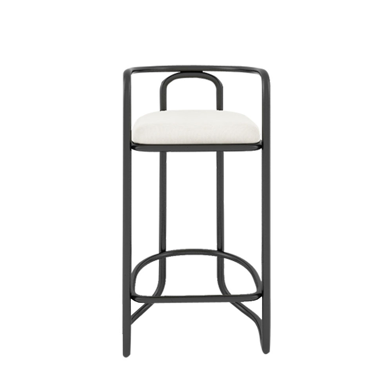 Metal and Fabric Chair