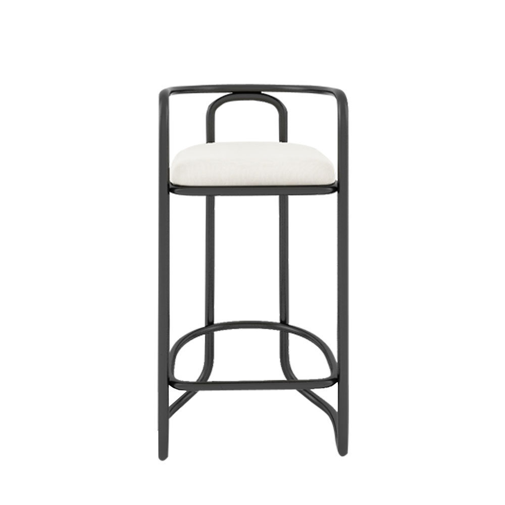 Metal and Fabric Chair