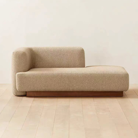 Contemporary Low-Profile Chaise Lounge