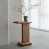 Vintage Pedestal Side Table